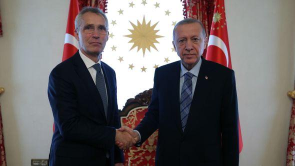 Jens Stoltenberg i Redžep Tajip Erdoan - Avaz