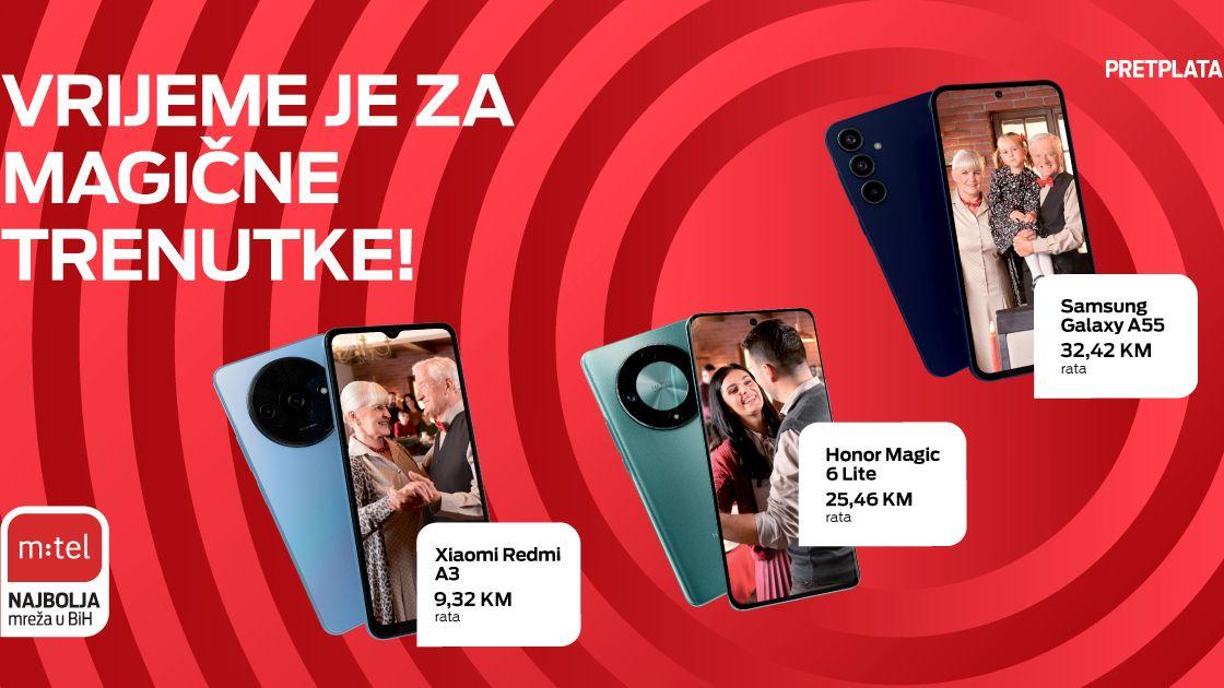 Izaberite svoj savršen telefon iz m:tel ponude