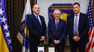 Ambasador Marfi u posjeti Graničnoj policiji BiH