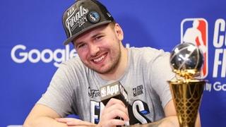 Video / Dončić s ocem uz pivo proslavio ulazak u finale