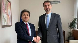 Čavara primio u oproštajnu posjetu ambasadora Japana u BiH