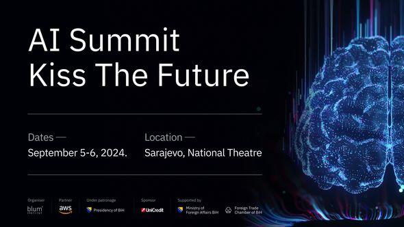 AI Summit Kiss The Future: 5. i 6. septembra u Sarajevu - Avaz