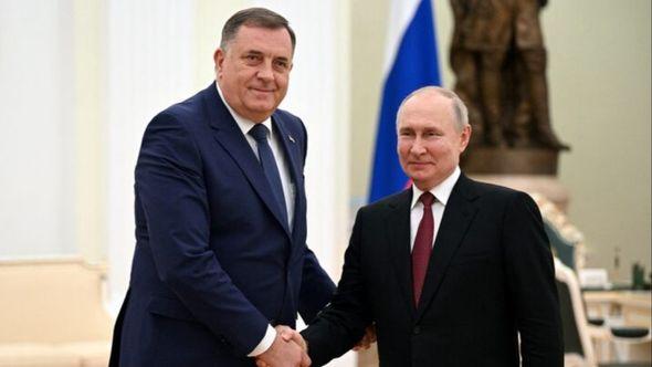 Dodik i Putin tokom jednog od prethodnih susreta - Avaz