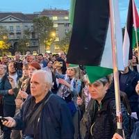 Stotine ljudi na protestu za Palestinu u Zagrebu