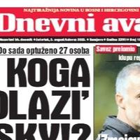 Danas u "Dnevnom avazu" čitajte: Po koga "dolazi" Sky!?