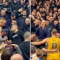 Scena nakon utakmice: Džanan Musa otišao među BH Fanatikose