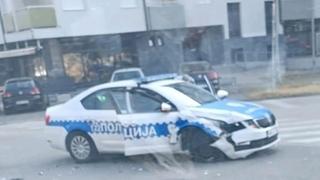 Saobraćajna nesreća u Doboju: Povrijeđen policajac