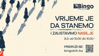 Iz Binga najavljuju: 8.3. naših 230 trgovina će, od 10:00 do 10:30,  stati sa radom 