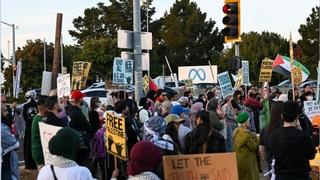 Protest ispred sjedišta Mete zbog cenzure sadržaja o Palestini