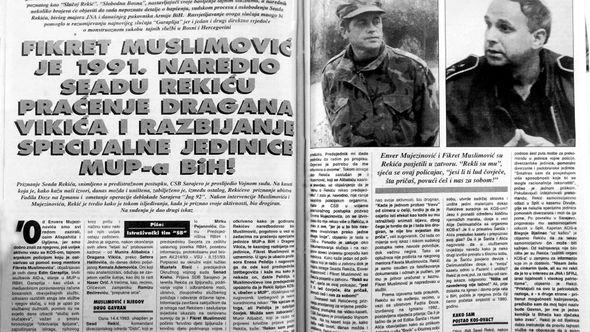 Faksimil duplerice "Slobodne Bosne“ iz 1998. godine - Avaz