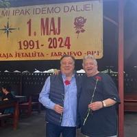 Halid Bešlić direktno iz Amerike došao u "Šetalište" kod Nedima Tabakovića Čuke