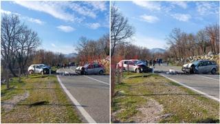 Teška saobraćajna nesreća kod Trebinja: Teško povrijeđene tri osobe, među njima i dijete