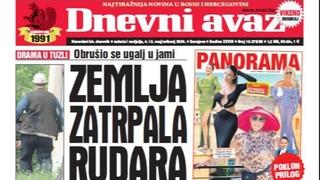 U dvobroju "Dnevnog avaza" čitajte: Zemlja zatrpala rudara