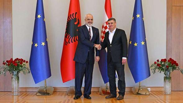 Edi Rama i Zoran Milanović - Avaz