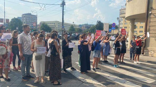 Sa protesta u Sarajevu - Avaz