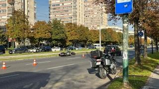 Sudar u Sarajevu: Motociklista povrijeđen i prevezen u bolnicu