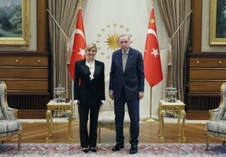 Erdoan primio u posjetu Kolindu Grabar-Kitarović