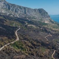 Fotografije iz zraka / Ovako izgleda Park prirode Biokovo poslije katastrofalnih požara