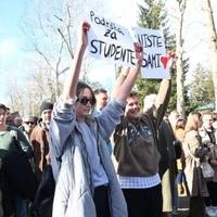 Studenti iz Banje Luke izašli na ulice i poslali poruku podrške kolegama u Srbiji