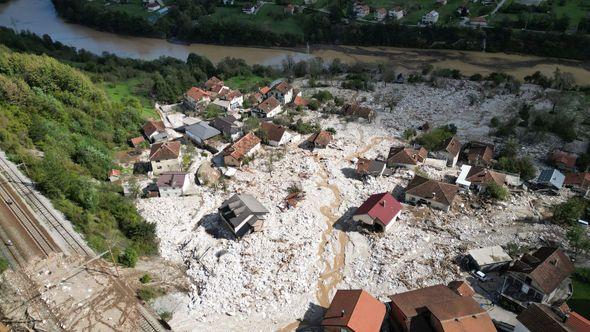 Donja Jablanica neposredno nakon poplava - Avaz