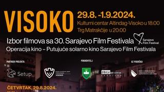 Izbor filmova iz programa 30. Sarajevo Film Festivala u Visokom, Gradačcu i Jajcu
