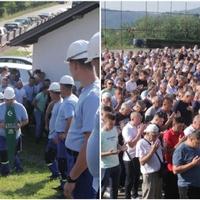 Klanjana dženaza Mirsadu Kukiću u Banovići Selu