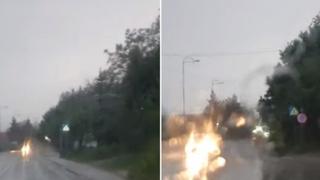 Video / Nevrijeme stiglo u Sarajevo: Pada kiša, očekuje se i snijeg