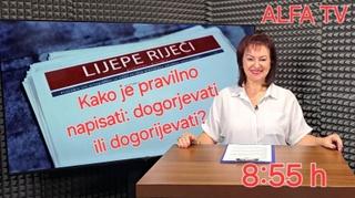 Kako je pravilno napisati: dogorijevati ili dogorjevati? 