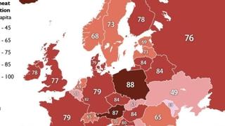 Objavljena mapa Evrope po konzumaciji mesa: Evo gdje se nalazi BiH