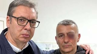 Vučić i Dačić obišli povrijeđenog policajca u Urgentnom centru: Bokserom udaren u oko 