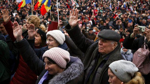 Protesti u Moldaviji  - Avaz