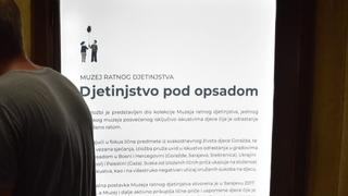 Otvorena prva izložba "Djetinjstvo pod opsadom"