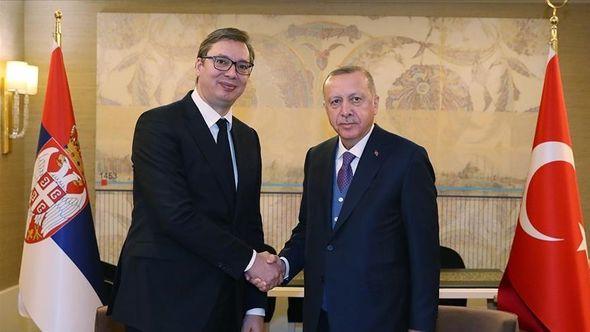 Aleksandar Vučić i Redžep Tajip Erdoan - Avaz