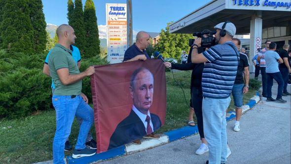 Protest podrške Dodiku - Avaz