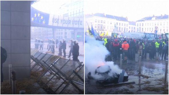 Protesti u Briselu - Avaz