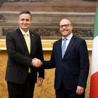 Bećirović predložio da Parlament Italije usvoji rezoluciju podrške nezavisnosti i suverenitetu BiH
