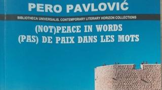 Zbirka pjesama "(Ne)mir u riječima" Pere Pavlovića objavljena u Rumunjskoj