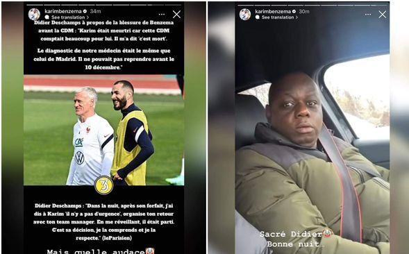 Objave Benzeme na Instagramu - Avaz