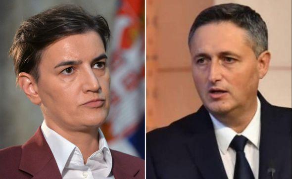 Ana Brnabić i Denis Bećirović - Avaz