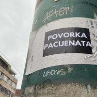 Brojne uvredljive poruke na ruti povorke