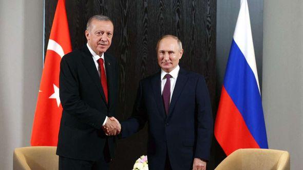 Redžep Tajip Erdoan i Vladimir Putin - Avaz