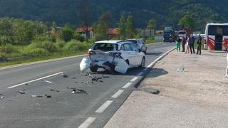 Nesreća kod Maglaja: Povrijeđene četiri osobe