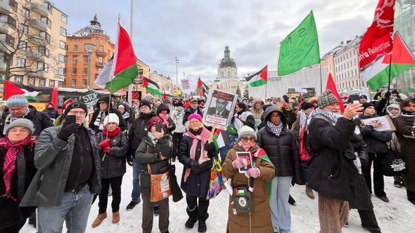 Protesti u Štokholmu - Avaz