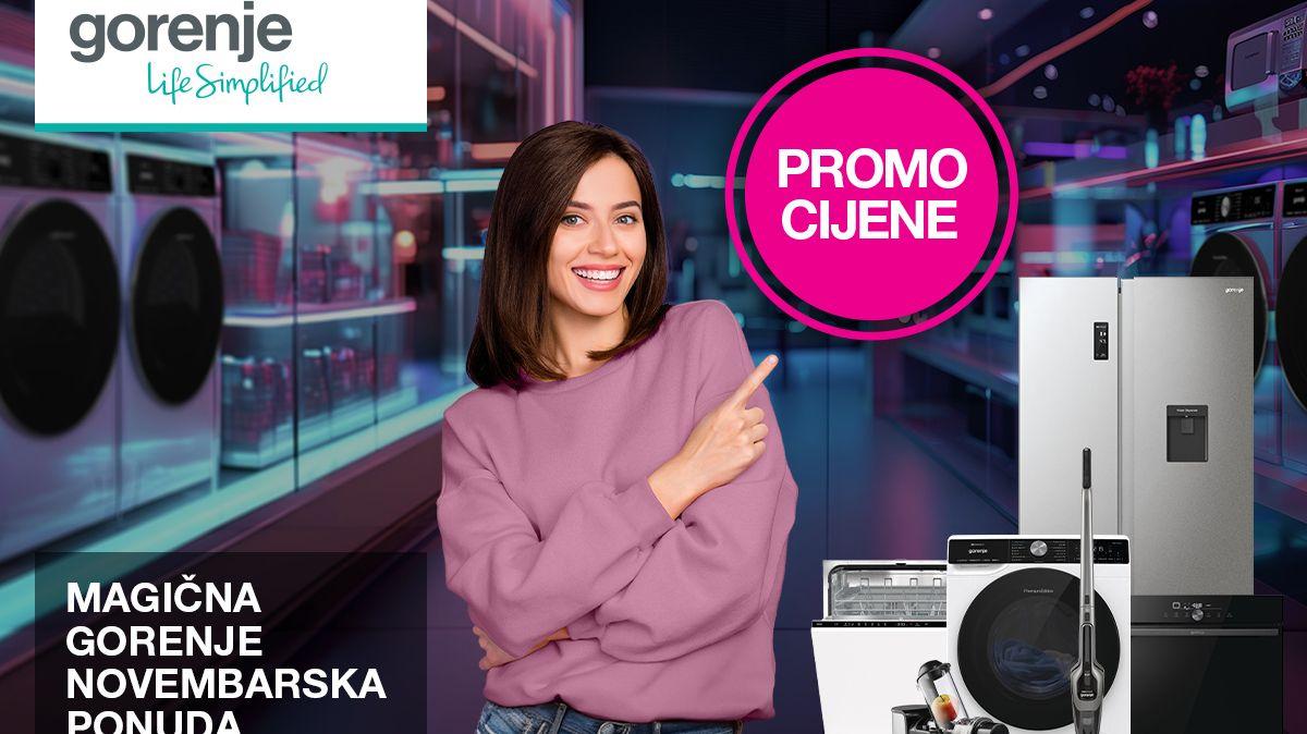 Gorenje Crni Petak: Savršen spoj inovacija i uštede!