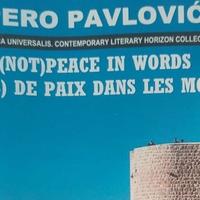 Zbirka pjesama "(Ne)mir u riječima" Pere Pavlovića objavljena u Rumunjskoj