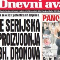 U dvobroju "Dnevnog avaza" otkrivamo detalje o serijskoj proizvodnji bh. dronova