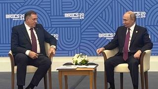 Dodik se sastao s Putinom i poručio mu: Prije dva dana smo odbili uvesti vize za ruske građane