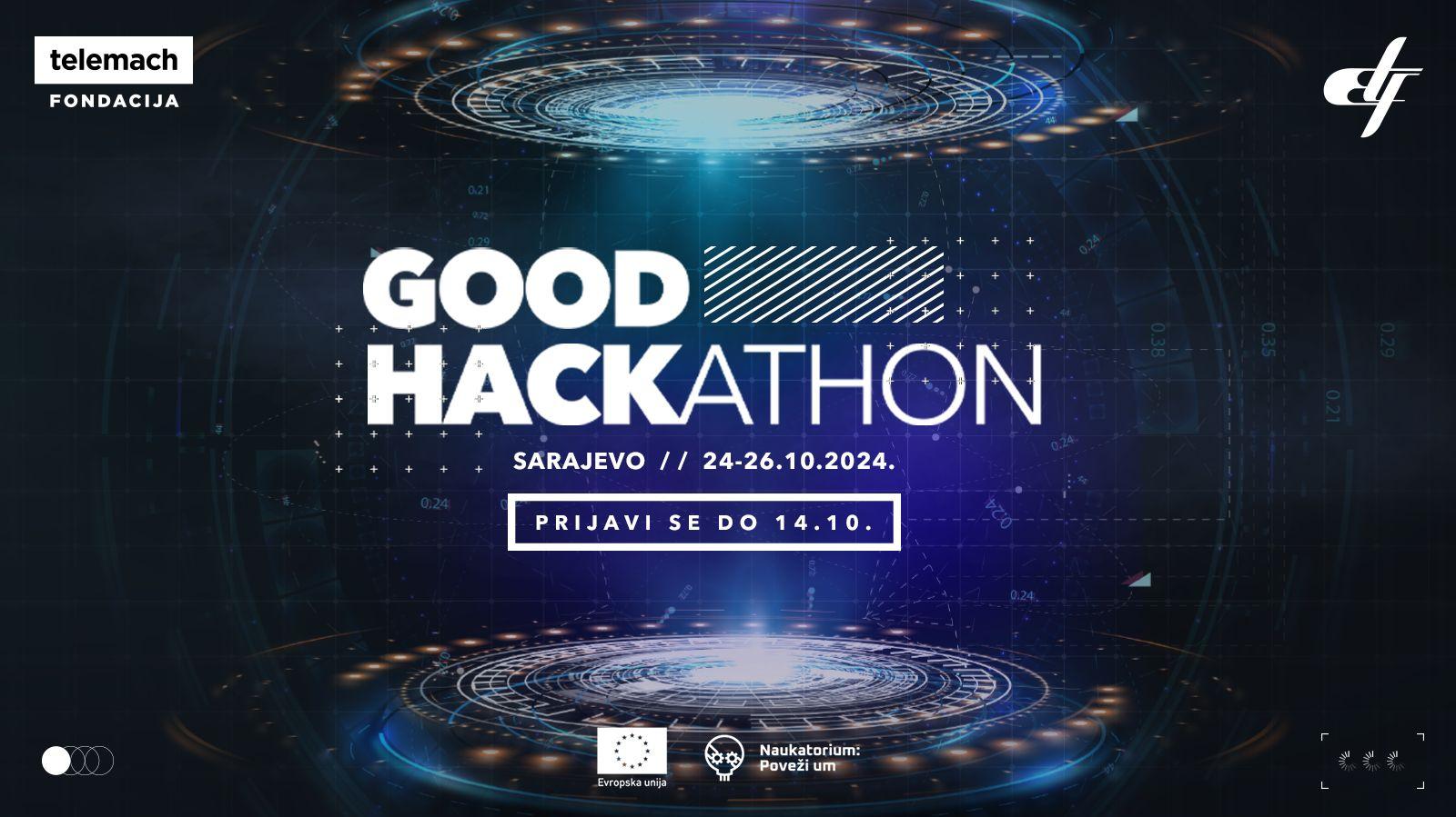 Telemach fondacija i ETF Sarajevo: Prijavite se na GOOD HACKathon i osvojite vrijedne nagrade