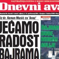 U dvobroju "Dnevnog avaza" čitajte: Osjećamo radost Bajrama