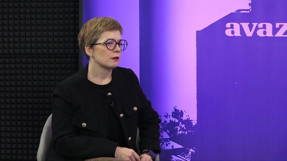 Vildana Džekman u studiju Alfa TV - Avaz